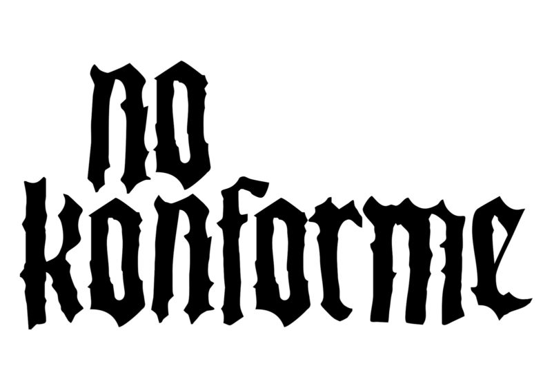 No Konforme Logo - Opcion 1 - Negro